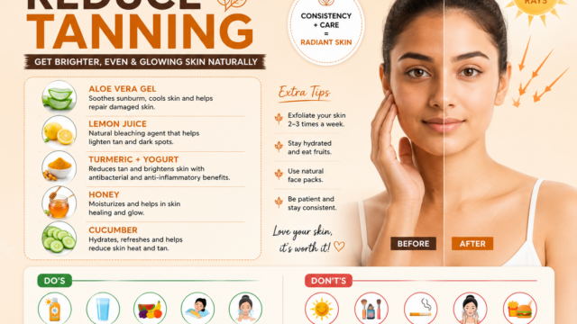 How to Reduce Tanning