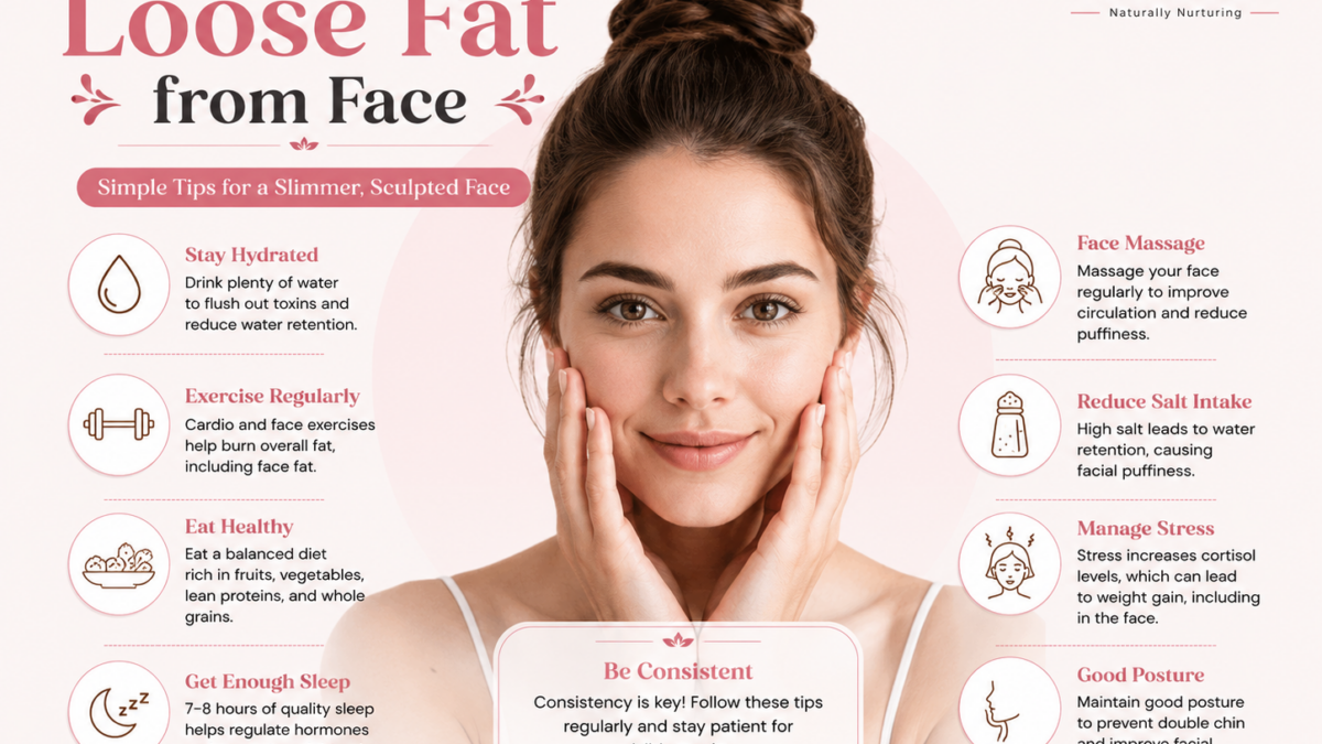 How to loose Fat from Face